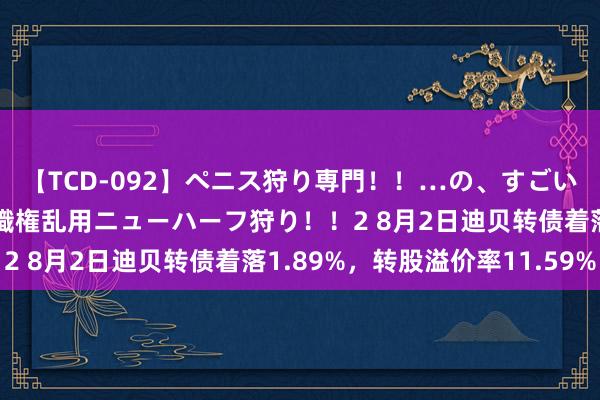 【TCD-092】ペニス狩り専門！！…の、すごい痴女万引きGメン達の職権乱用ニューハーフ狩り！！2 8月2日迪贝转债着落1.89%，转股溢价率11.59%